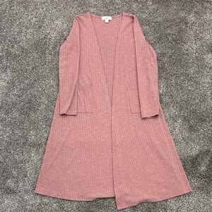 Mauve Longline LulaRoe Cardigan